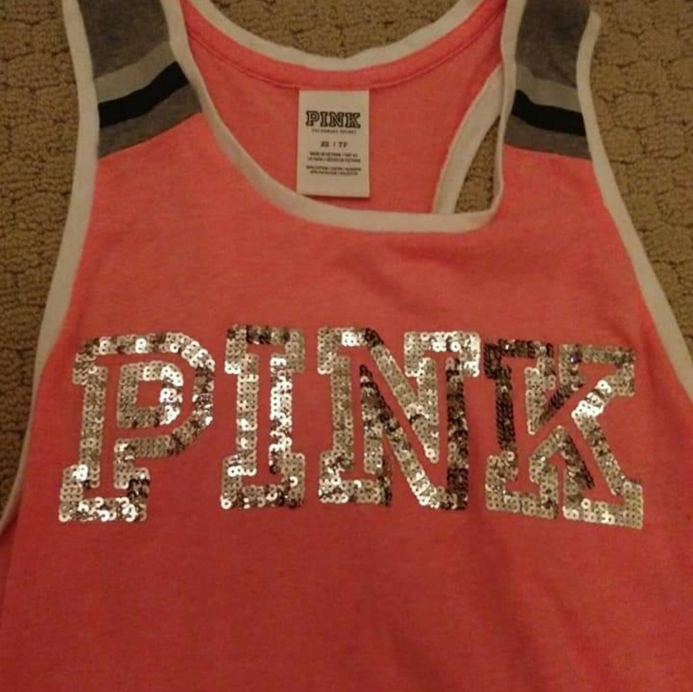 PINK Racerback tank top
